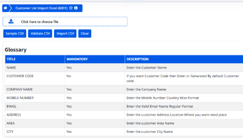 Courier management software  customer-management