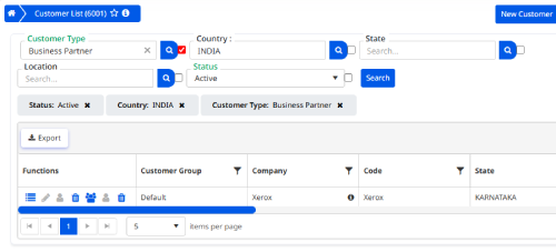 Courier management software customer-management